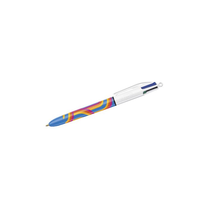 BIC Stylo à bille rétractable 4 Colours Lines