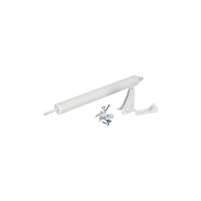 BRÜDER MANNESMANN Ferme-porte pneumatique, blanc