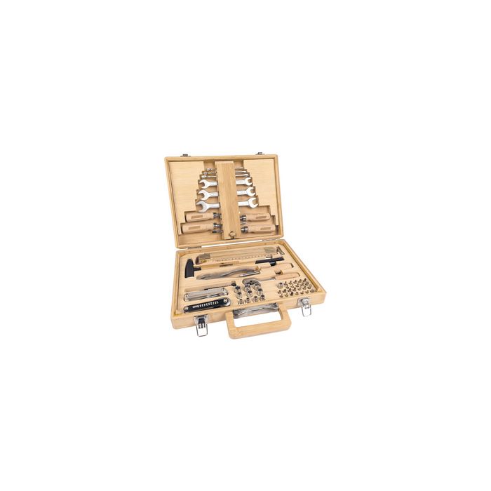 BRÜDER MANNESMANN Jeu d'outils ECOLINE, mallette, 75 pièces
