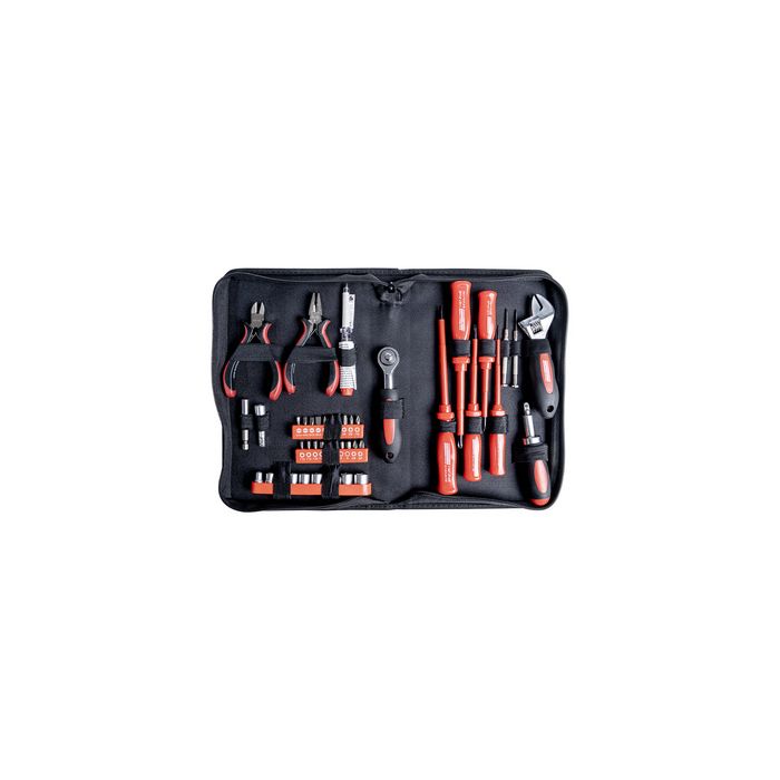BRÜDER MANNESMANN Set d'outils pour électronique, 45 pièces