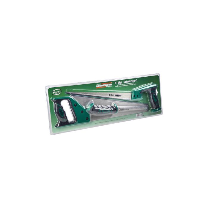 BRÜDER MANNESMANN Kit de scies, 3 pièces