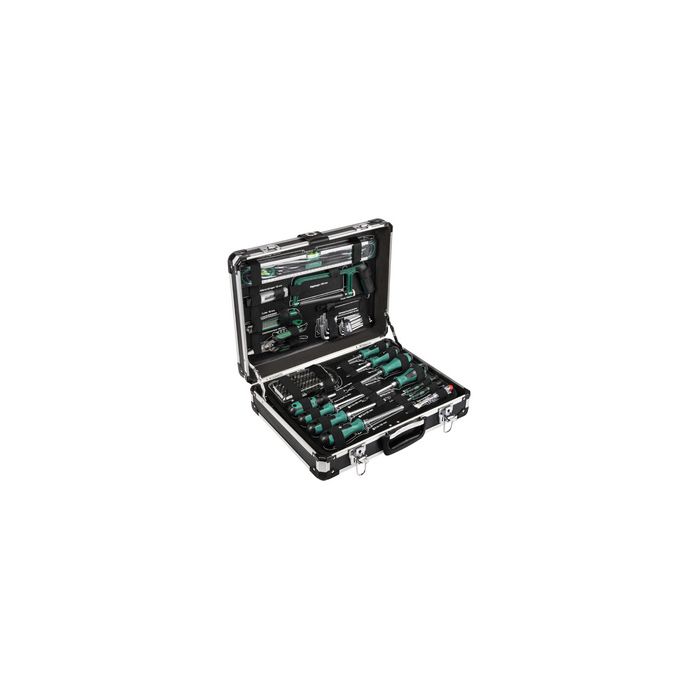 BRÜDER MANNESMANN Malette à outils, 160 pièces, coffre alu