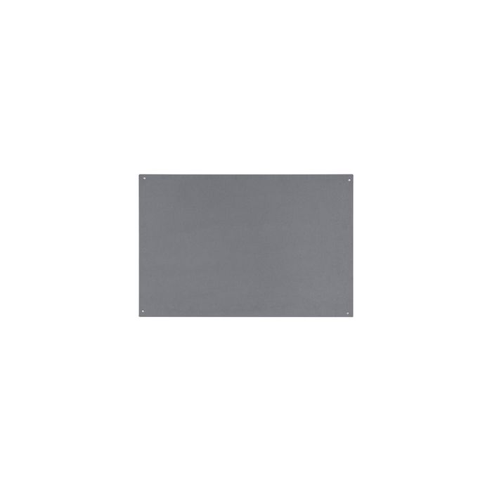 Bi-Office Tableau en feutre sans cadre, 1.200 x 900 mm, gris
