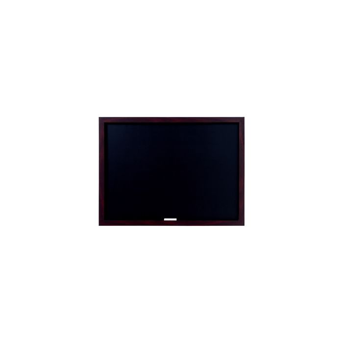 Bi-Office Tableau noir Optimum, 600 x 450 mm, cerisier
