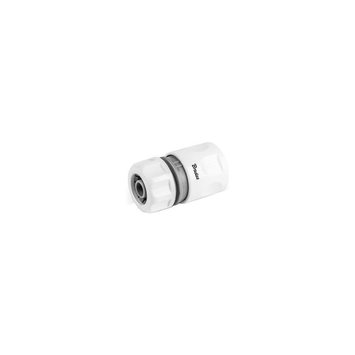 Bradas Raccord de tuyau femelle WHITE LINE, 1/2", blanc