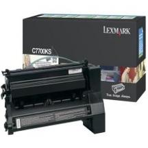 Cartouche Laser de Marque Lexmark C7700KS Noir (6000 pages)