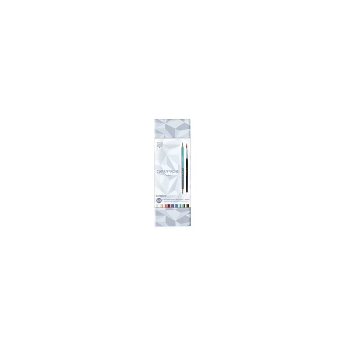 CARAN D'ACHE Crayons de couleur BICOLOR ALPINE FROST, set