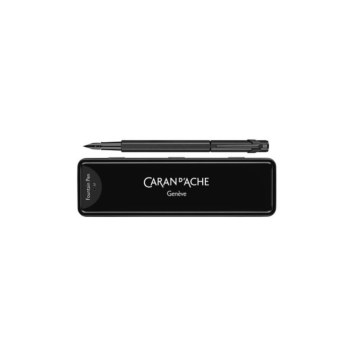 CARAN D'ACHE Stylo plume 849 BLACK CODE, noir