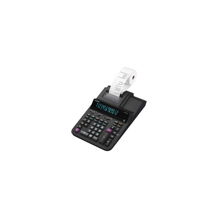 CASIO Calculatrice imprimante DR-200R-BK, noir