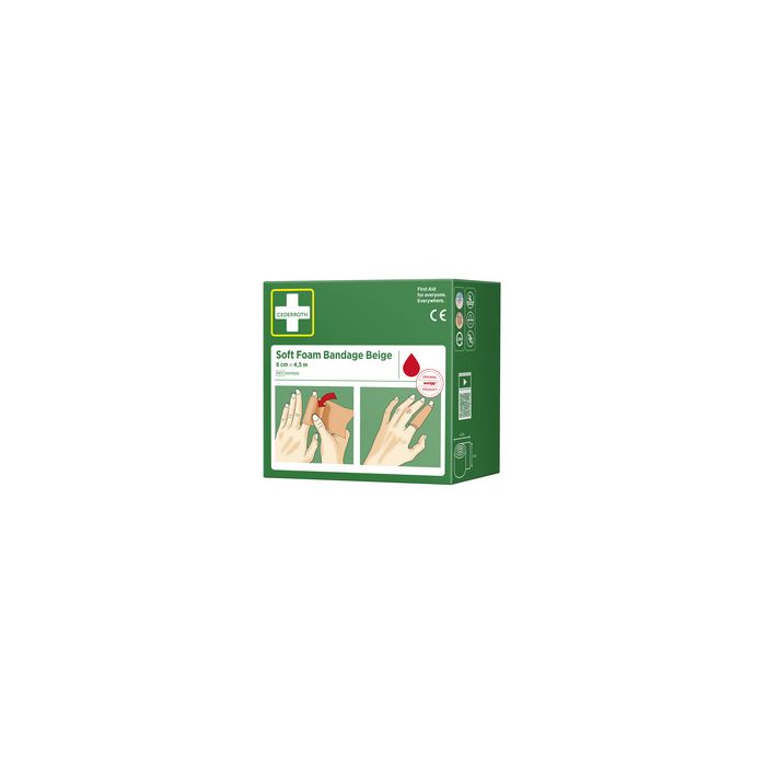 CEDERROTH Pansement "Soft Foam Bandage", beige