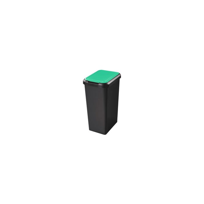 CEP Poubelle de tri sélectif Touch & Lift, 45 litres, vert