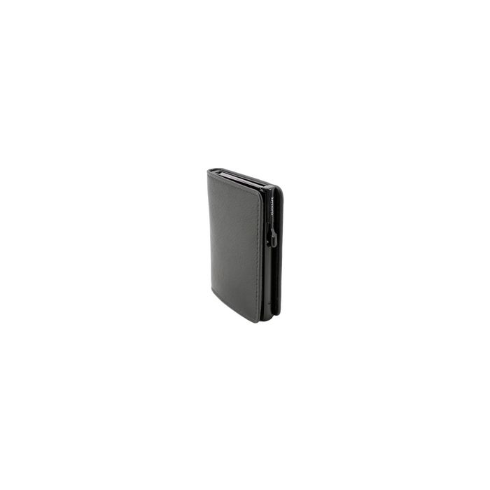 CLICKSAFE Portefeuille SLIM avec porte-cartes, cuir nappa