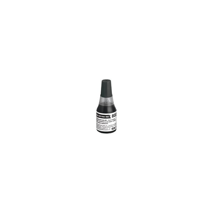 COLOP Encre pour tampon encreur 802, séchage rapide, noir
