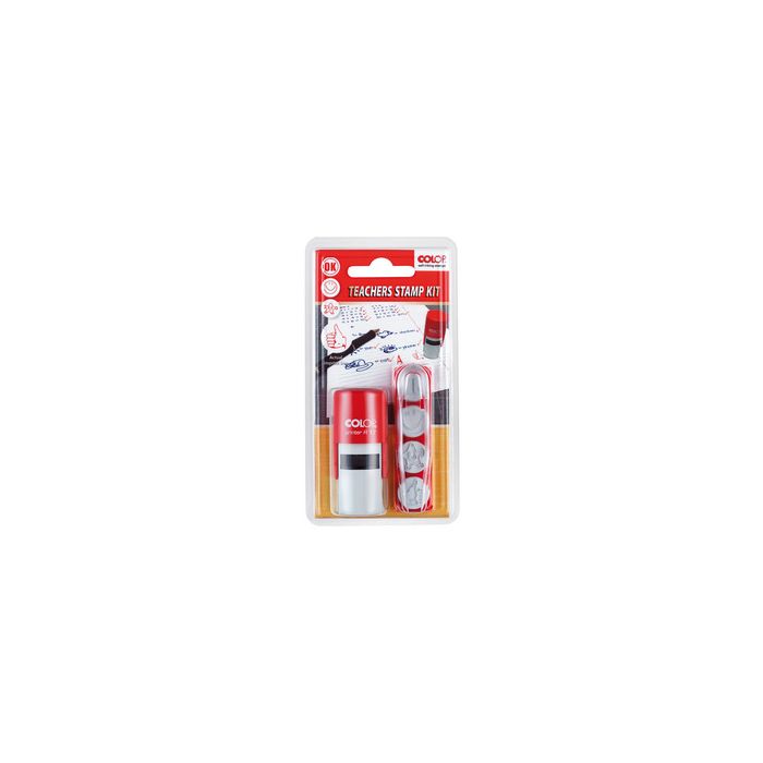 COLOP Tampon pour enseignant "Teachers Stamp Kit", 4 motifs
