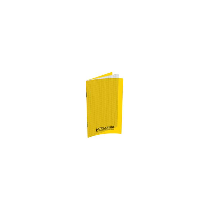 CONQUERANT CLASSIQUE Carnet piqûre, 110 x 170 mm, quadrillé
