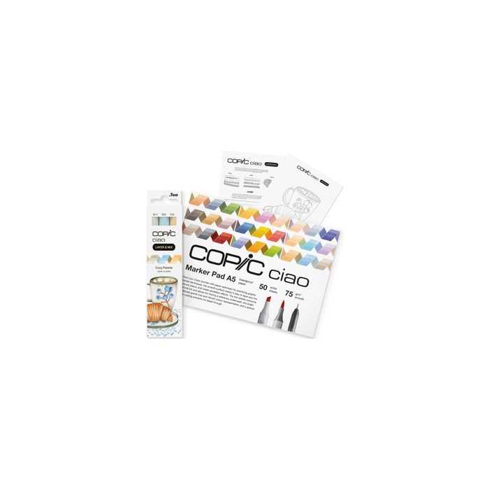 COPIC Marqueur ciao "LAYER & MIX Starter Set", Cozy