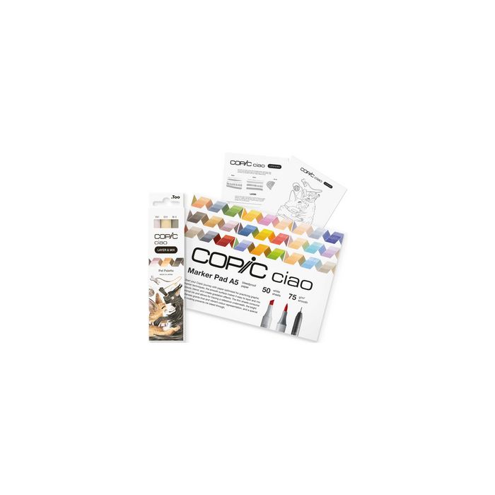 COPIC Marqueur ciao "LAYER & MIX Starter Set", Pets