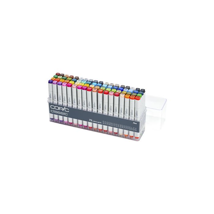 COPIC Marqueur classic, kit 1 de 72