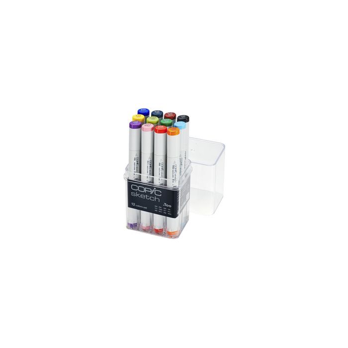 COPIC Marqueur sketch, kit de 12