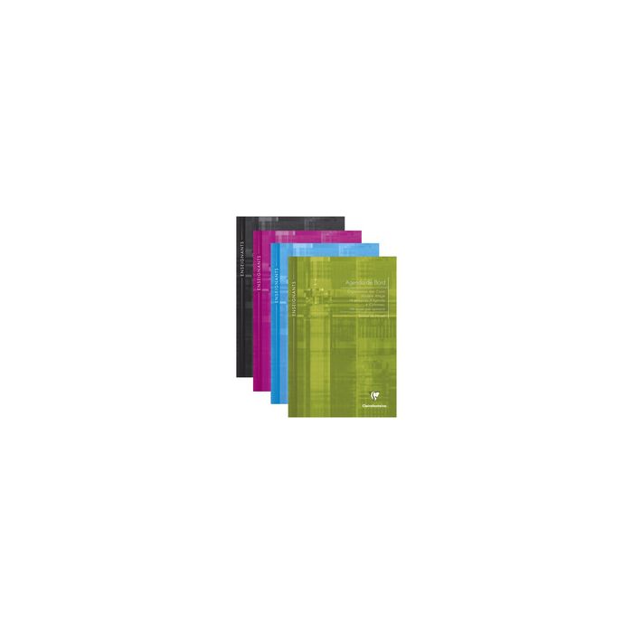 Clairefontaine Agenda de bord non millésimé, A4, 72 pages