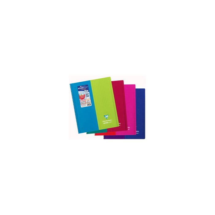 Clairefontaine Cahier KOVERBOOK TWIN, A4+, assorti