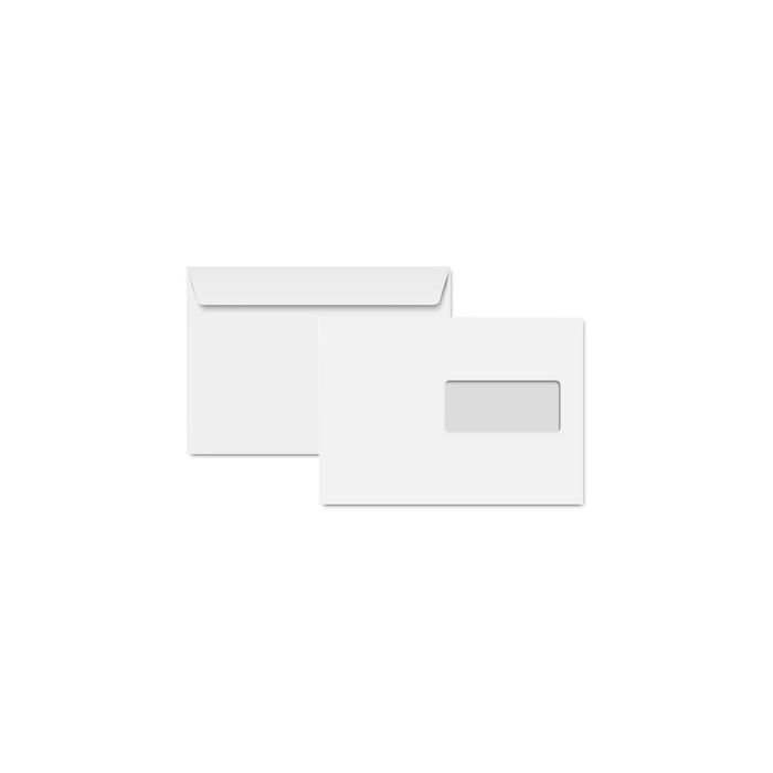 Clairefontaine Enveloppes C6, 114 x 162 mm, blanc