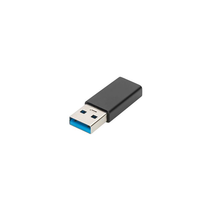 DIGITUS Adaptateur USB Type-C, USB A - USB-C, noir