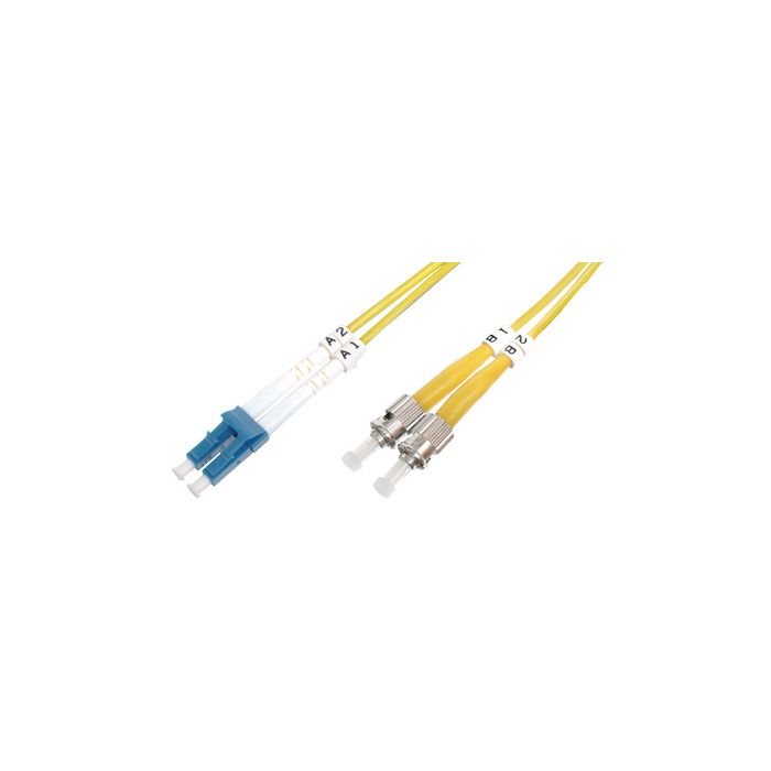 DIGITUS Câble Patch à fibres optiques LC-Duplex - 2 x ST