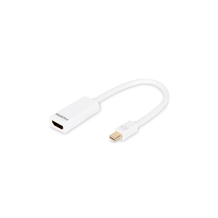 DIGITUS Câble adaptateur, DisplayPort Mini - HDMI Type A,