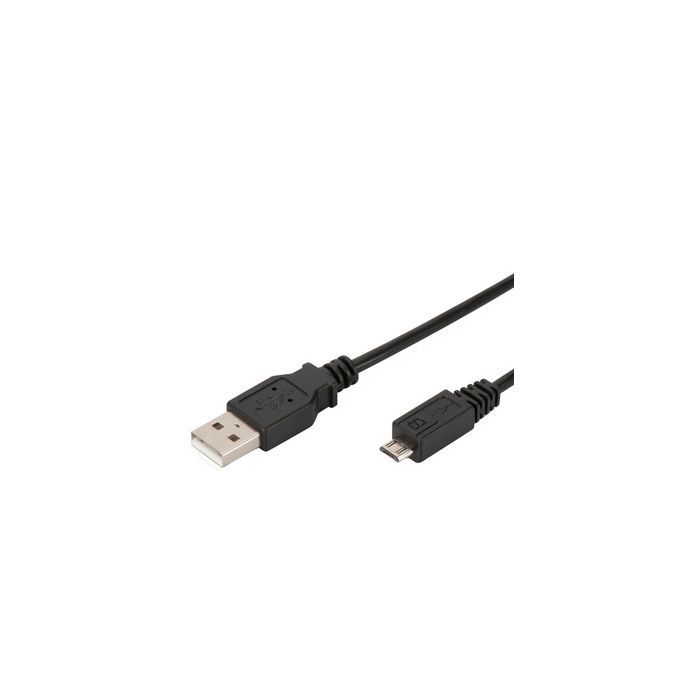 DIGITUS Câble de raccordement US 2.0, USB-A - USB-B micro