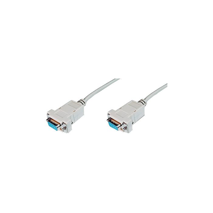 DIGITUS Câble de raccordement zéro modem, 9 broches Sub-D