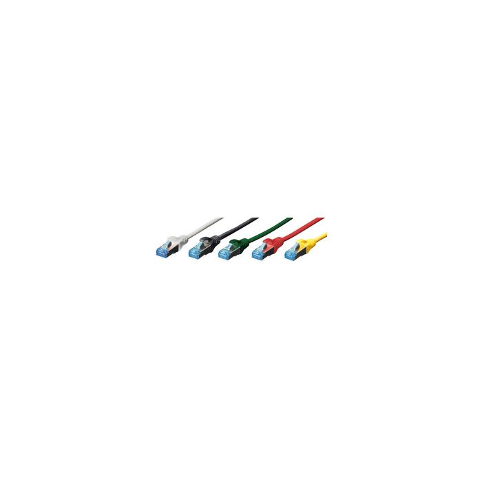 DIGITUS Câble patch Premium, Cat. 5e, SF/UTP, 2 m, noir