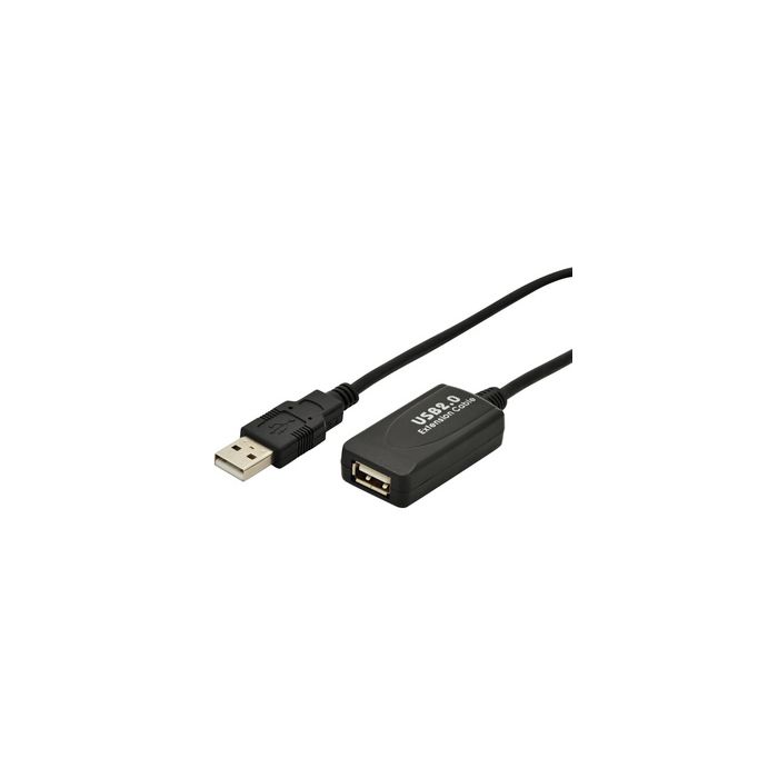 DIGITUS Câble rallonge USB 2.0 haute qualité, 5,0 m