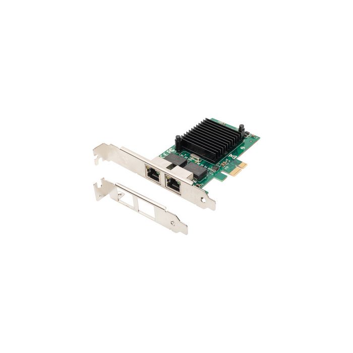 DIGITUS Carte PCI Express Dual Gigabit Ethernet, 2 ports