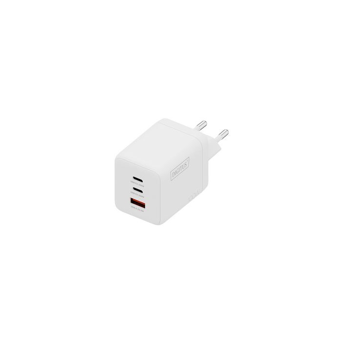 DIGITUS Chargeur secteur USB GaN, 2x USB-C / 1x USB-A, 100 W