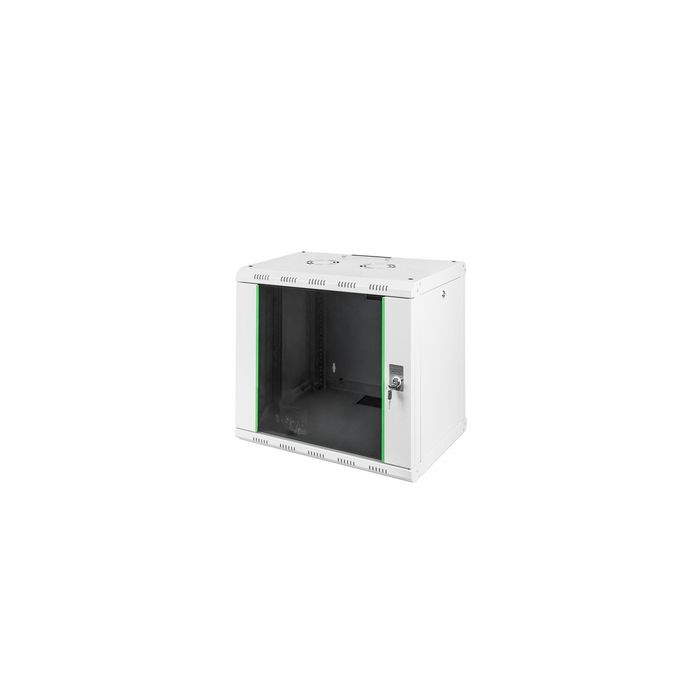 DIGITUS Coffret mural 19" Unique Line, 9 U, gris clair