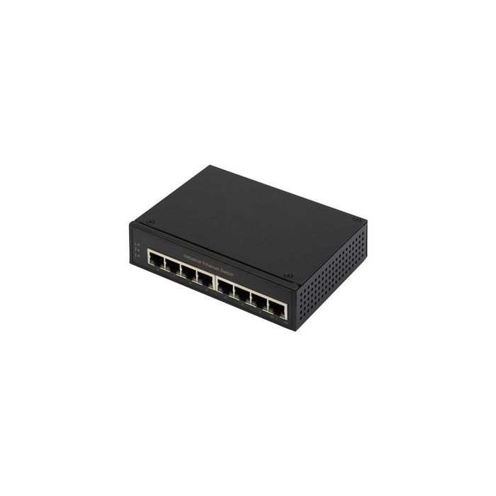 DIGITUS Commutateur Gigabit Ethernet industriel, 8 ports