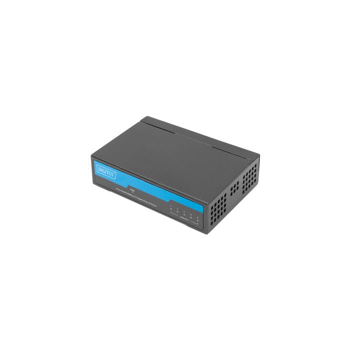 DIGITUS Commutateur Gigabit, non manageable, 5 ports, noir