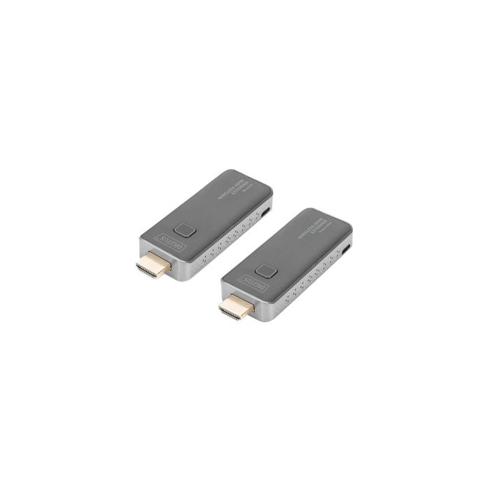 DIGITUS Kit d'extension sans fil HDMI, 50 m, noir