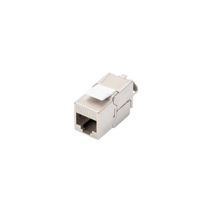 DIGITUS Module Keystone cat.6A, blindé, gris