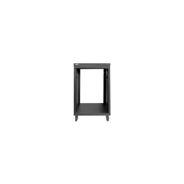 DIGITUS Monture universelle 19", avec roulettes, 16 U, noir