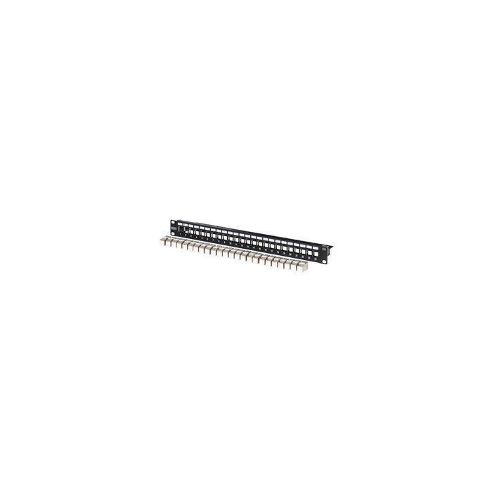 DIGITUS Panneau de brassage modulaire 19", 24 ports, garni