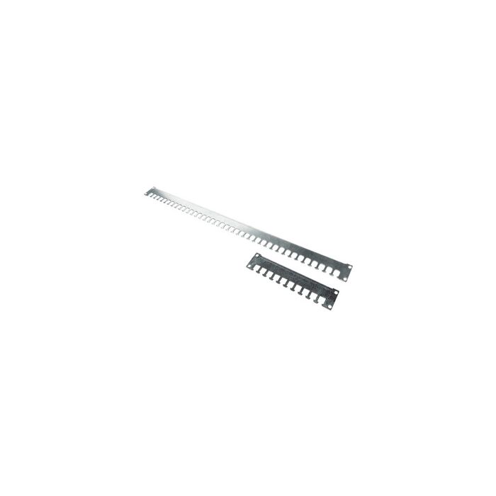DIGITUS Rail de serre-câble 19", 1.000 mm, argent