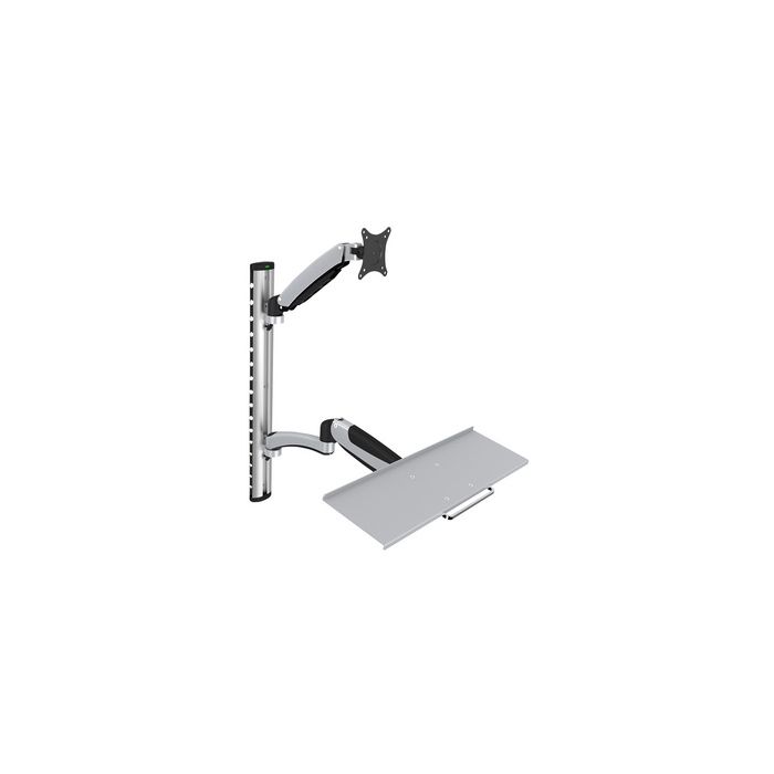 DIGITUS Support pour écran LCD/LED, avec porte-clavier