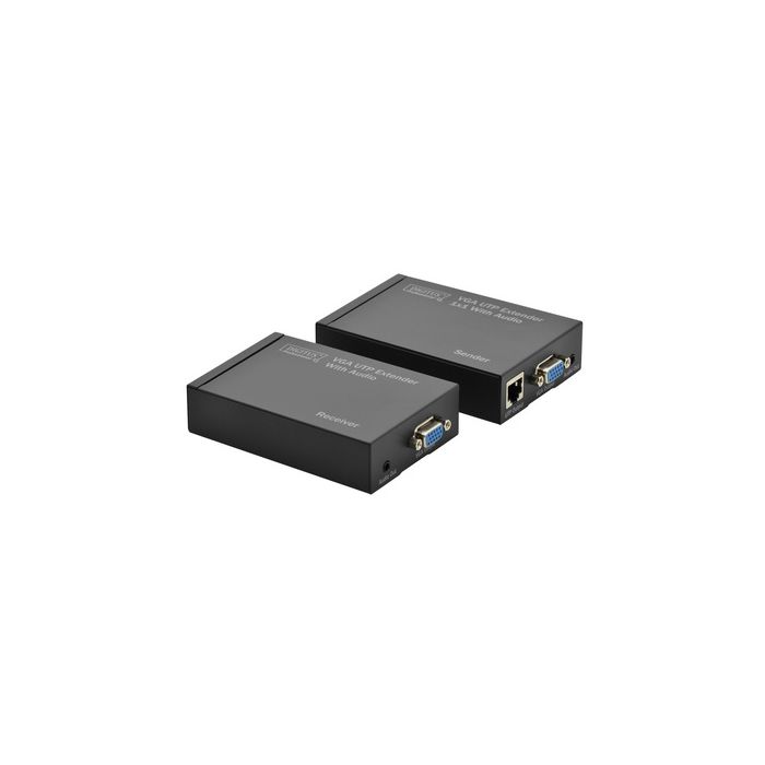 DIGITUS kit extenseur VGA-UTP via cat.5, portée: 300 m,