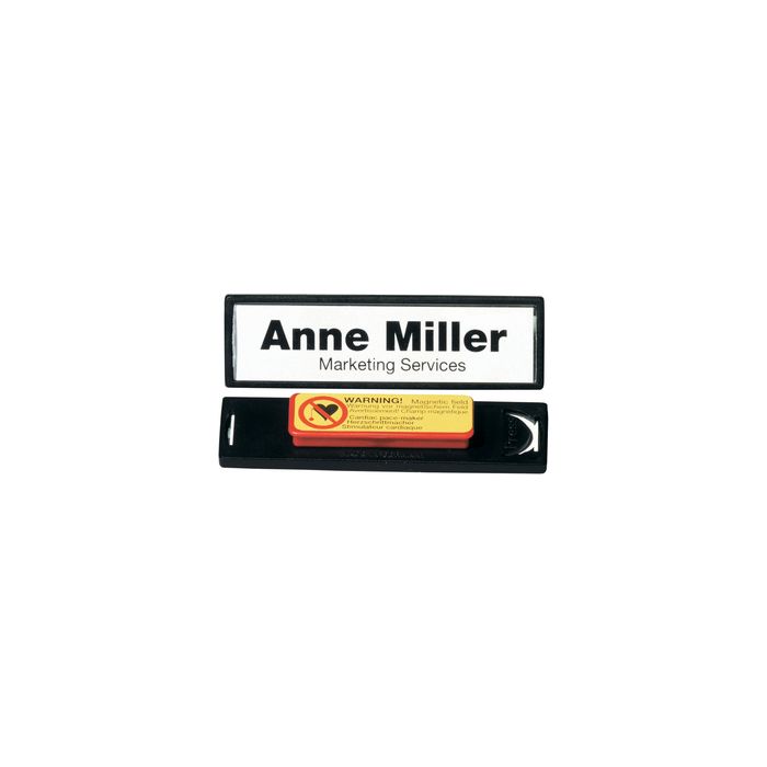 DURABLE Badge Clip-Card, avec aimant, 67 x 17 mm
