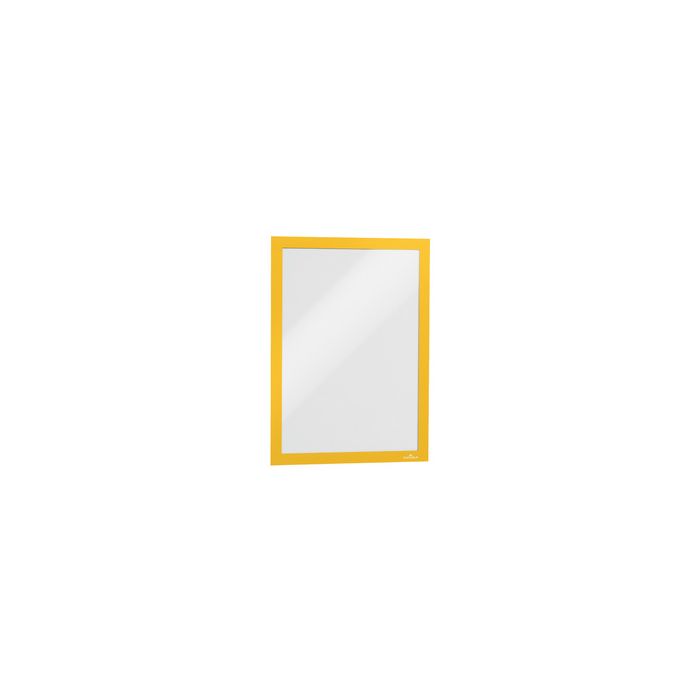DURABLE Cadre d'affichage magnétique DURAFRAME, A4, jaune