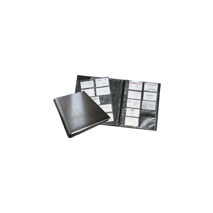 DURABLE Classeur à anneaux pour cartes de visite VISIFIX