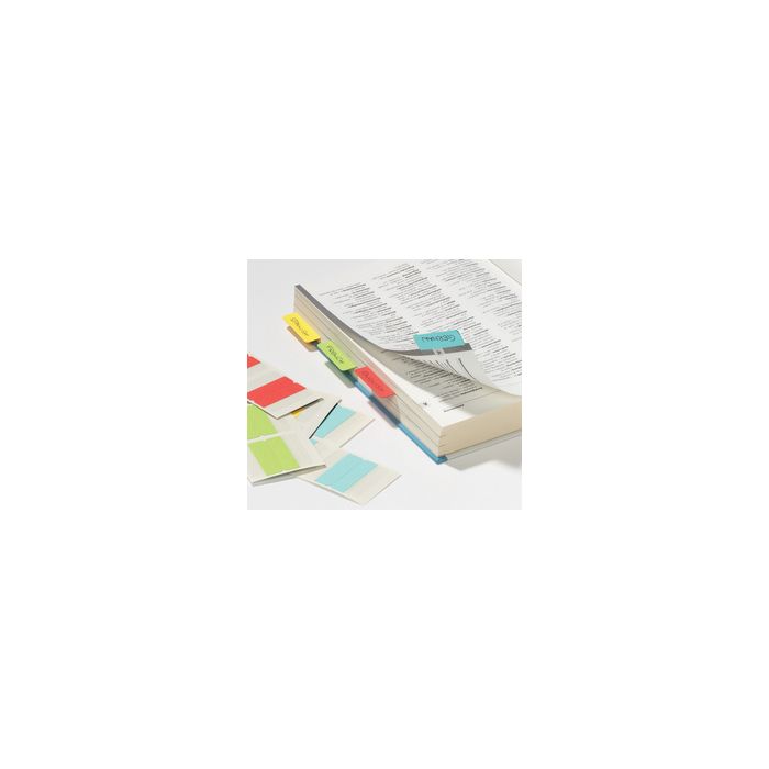 DURABLE Note adhésive Quick Tab Duo, en PET, couleurs