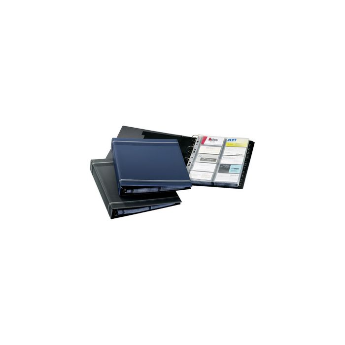 DURABLE Pochettes pour cartes de visite, A4, pour 10 cartes